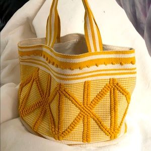 Lucky Brand bohemian beach tote